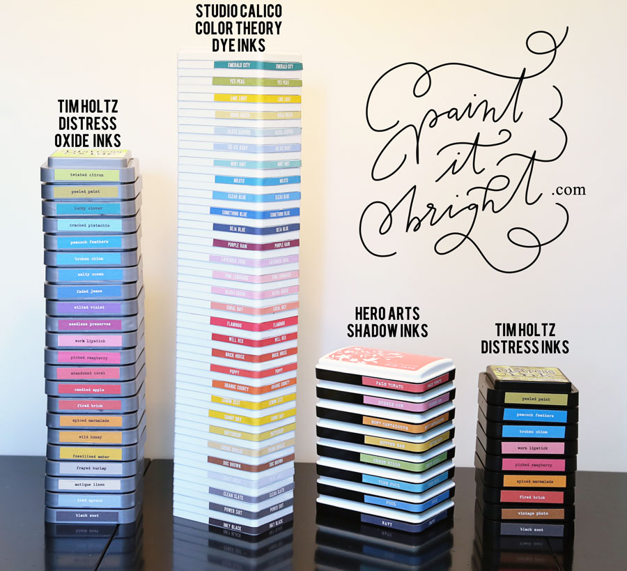 Ink Pad Organization Paint It Bright